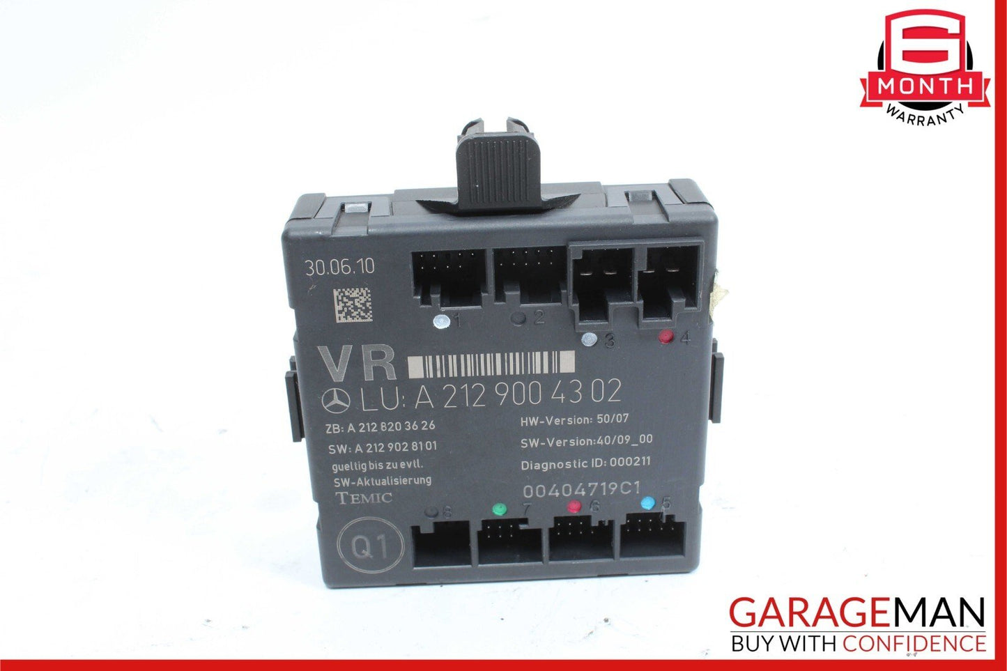 08-18 Mercedes C250 E350 CLS400 E400 Front Right Side Door Control Module Unit