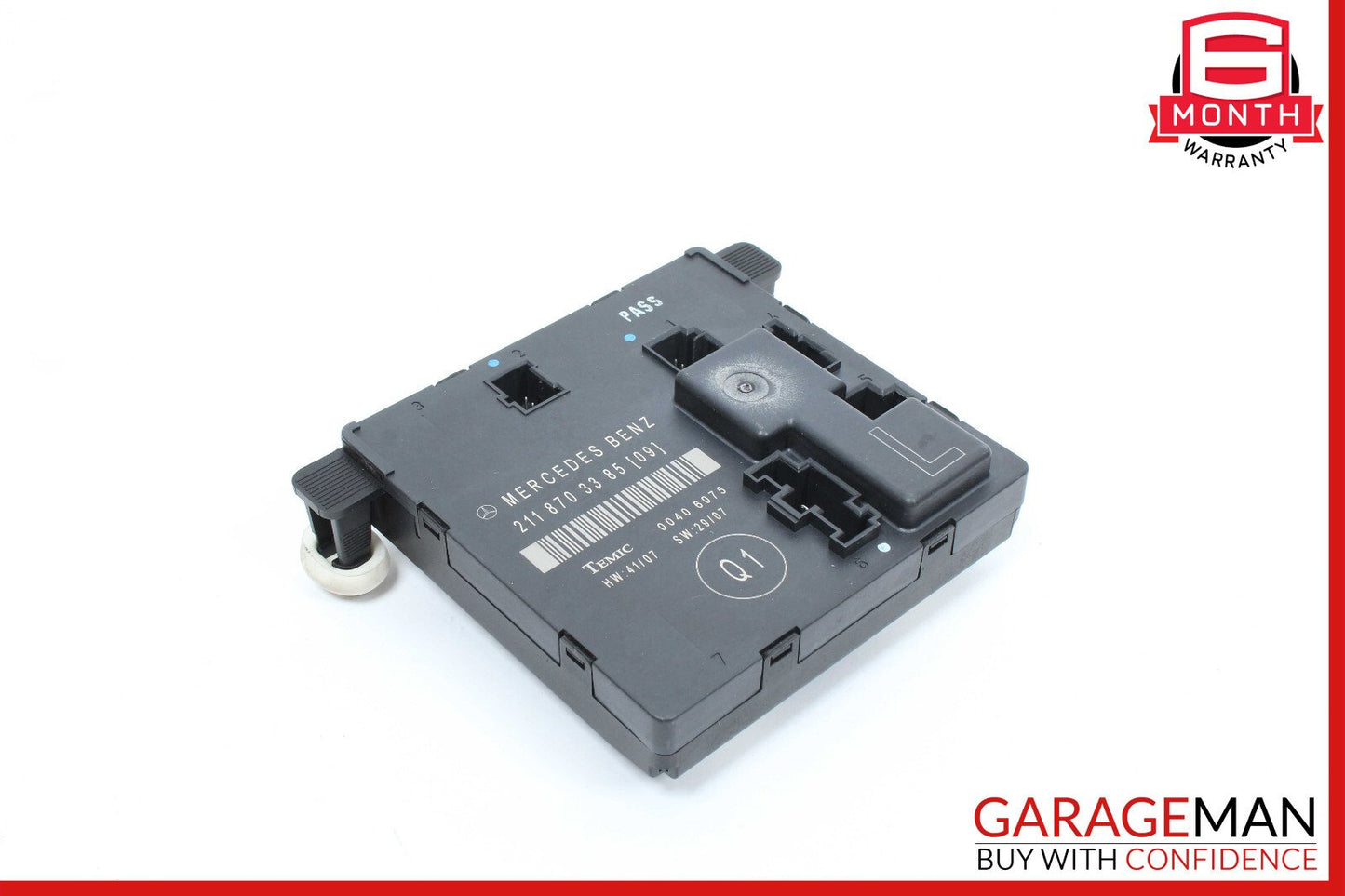 07-09 Mercedes W211 E350 E550 E320 Rear Left Door Control Module 2118703385 OEM