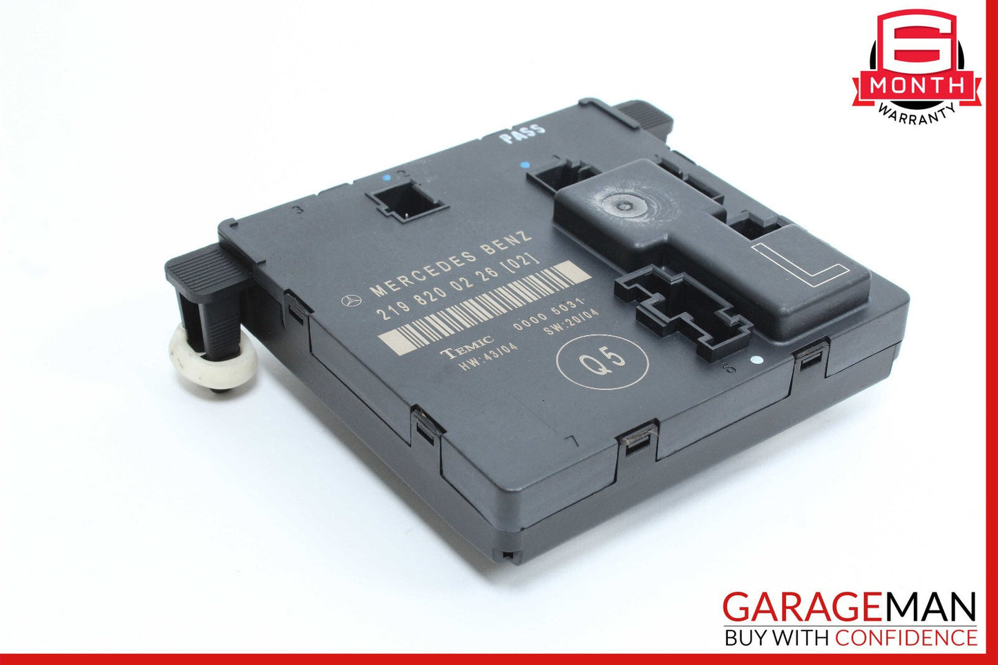 06-11 Mercedes W219 CLS550 Rear Left Door Control Module 2198200226 OEM