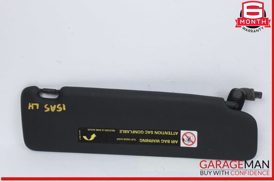 10-17 Audi A5 Front Left Driver Side Sun Visor Sunvisor Black 8H0857551 OEM