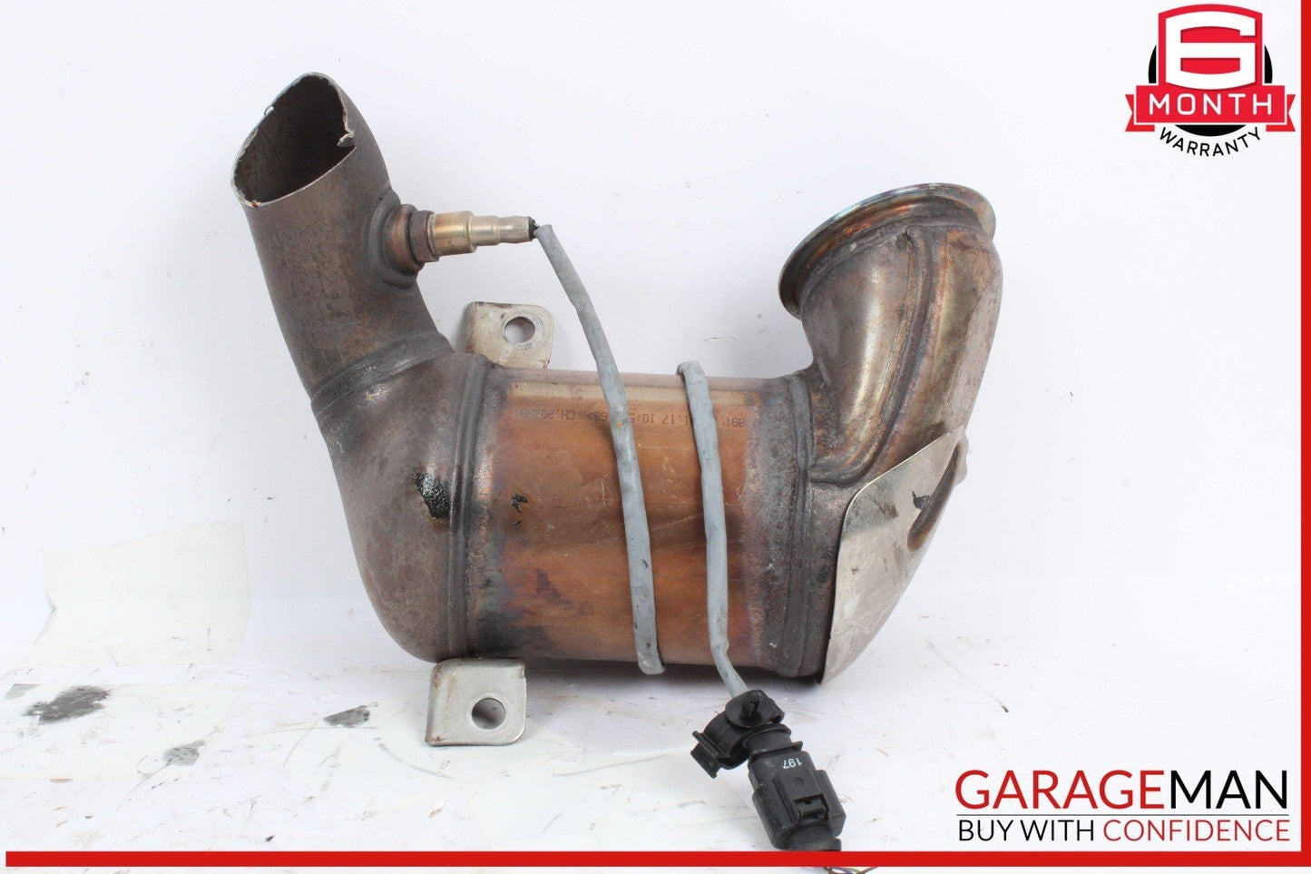 15-20 Audi A3 Quattro 2.0L Exhaust Down Pipe Catalytic Converter 5Q0131690B OEM