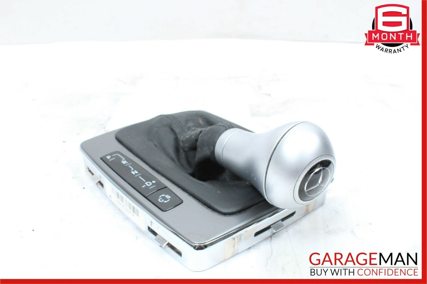 08-11 Mercedes W204 C300 Gear Shifter Selector Indicator Trim Boot Knob Assembly