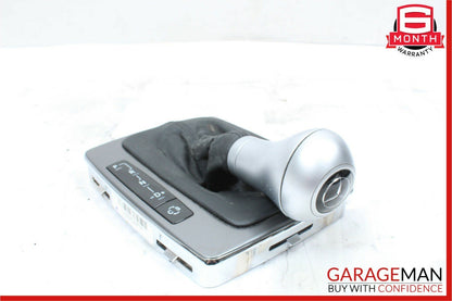 08-11 Mercedes W204 C300 Gear Shifter Selector Indicator Trim Boot Knob Assembly
