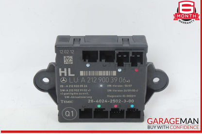 08-18 Mercedes W212 E350 Rear Left Side Door Control Module 2129003906 OEM