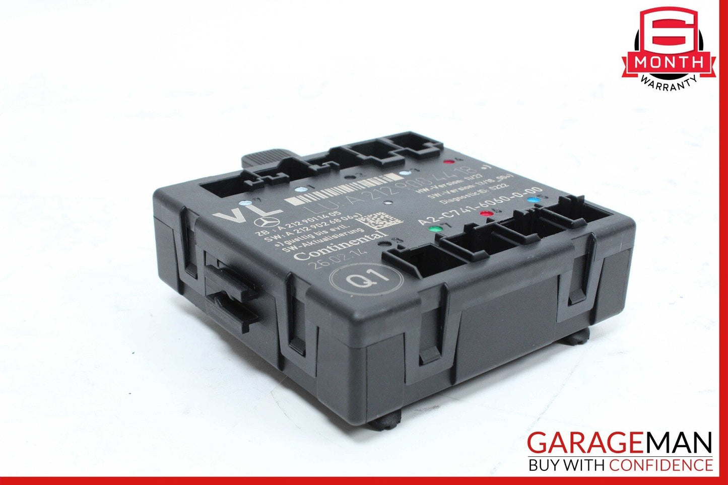 08-14 Mercedes W204 C250 Front Left Side Door Control Module Unit OEM