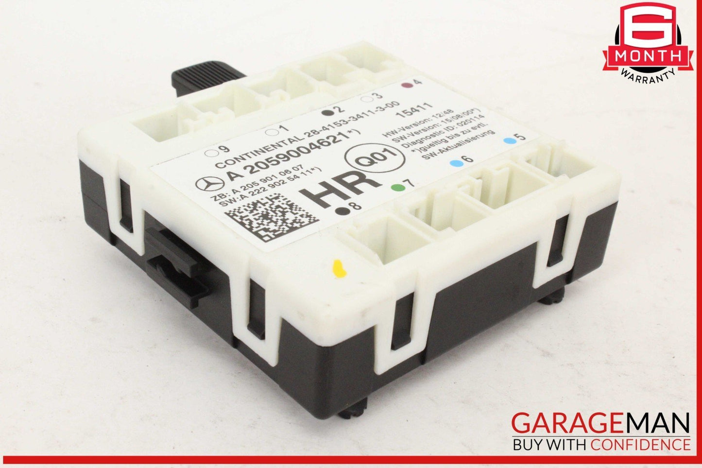 15-20 Mercedes W205 C300 Rear Right Passenger Side Door Control Module Unit OEM