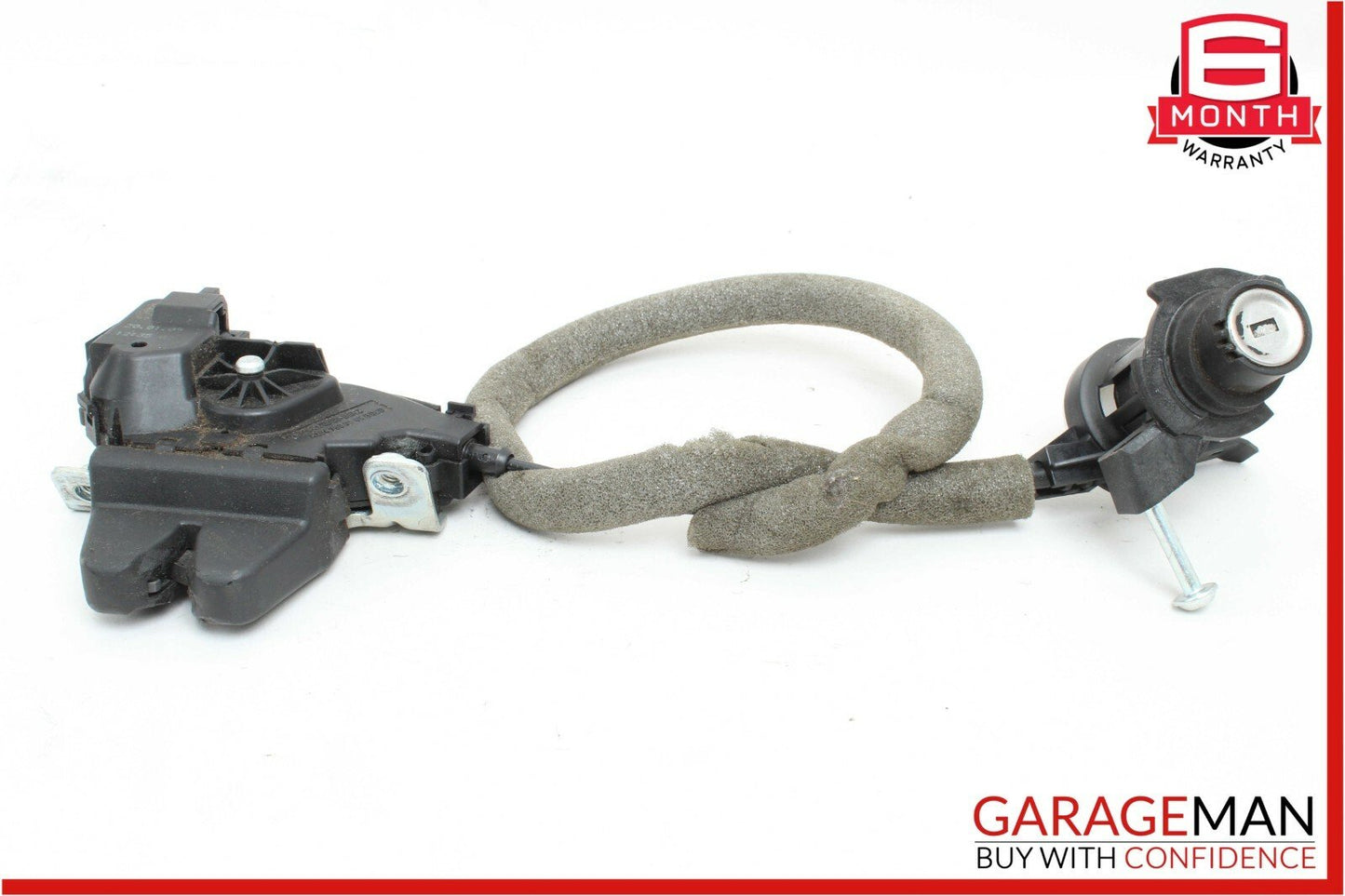 08-15 Mercedes C250 C300 Trunk Lid Lock Latch Actuator w/ Cylinder Mechanism