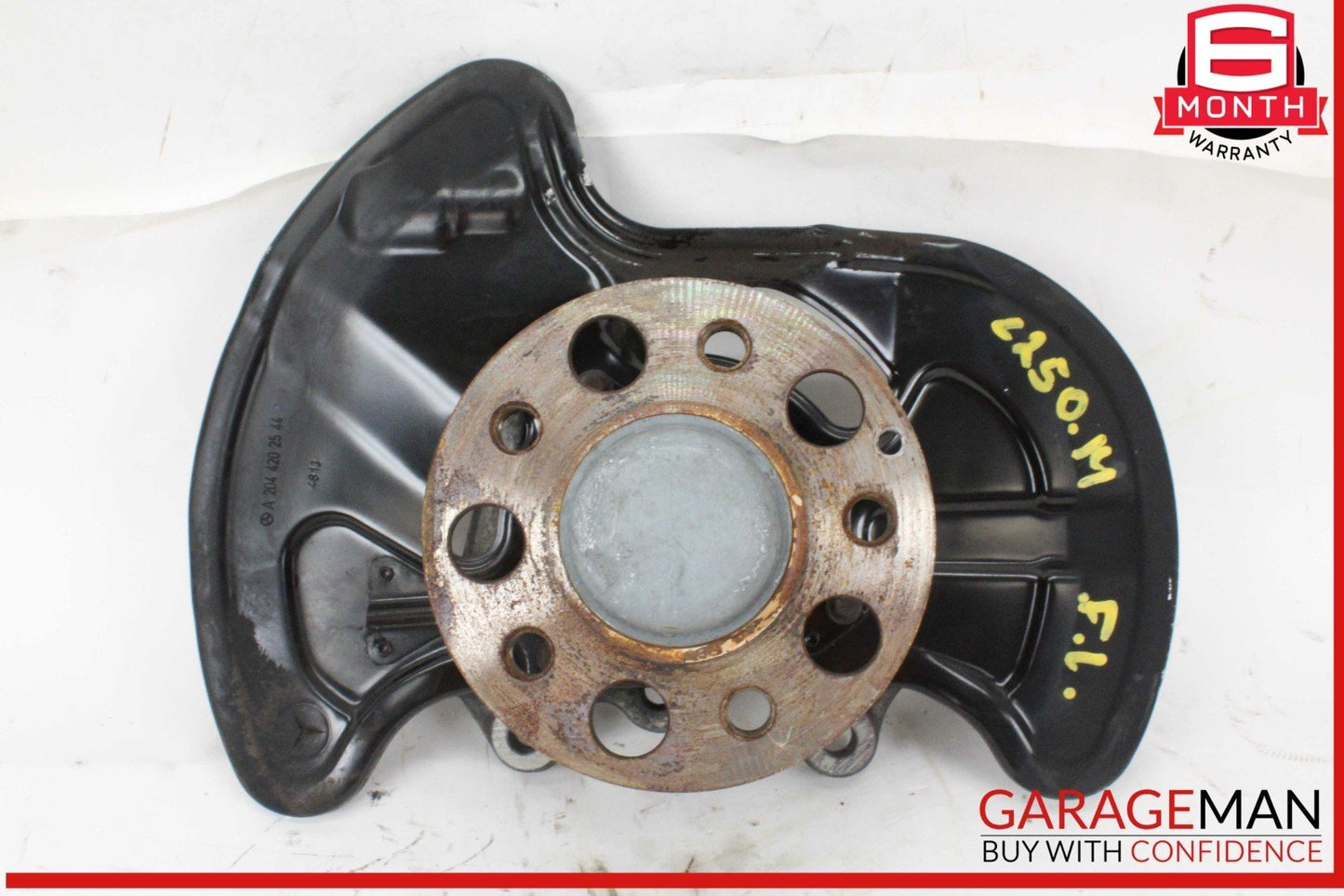 08-20 Mercedes W204 C250 Front Left Side Spindle Knuckle Wheel Hub Bearing OEM