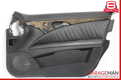 03-06 Mercedes W211 E55 AMG Front Right Side Interior Door Panel Trim Assy Black