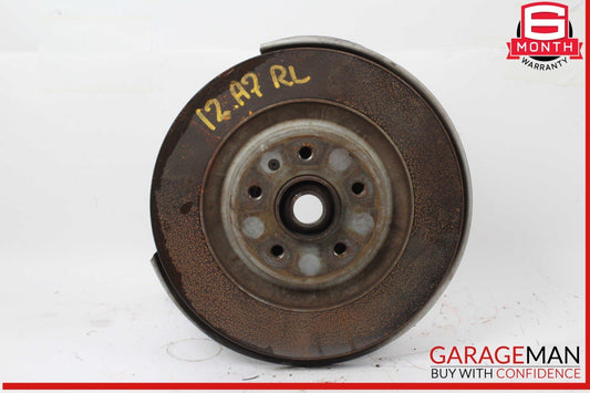 12-18 Audi A7 Rear Left Driver Side Spindle Knuckle Wheel Hub w/ Rotor Disc