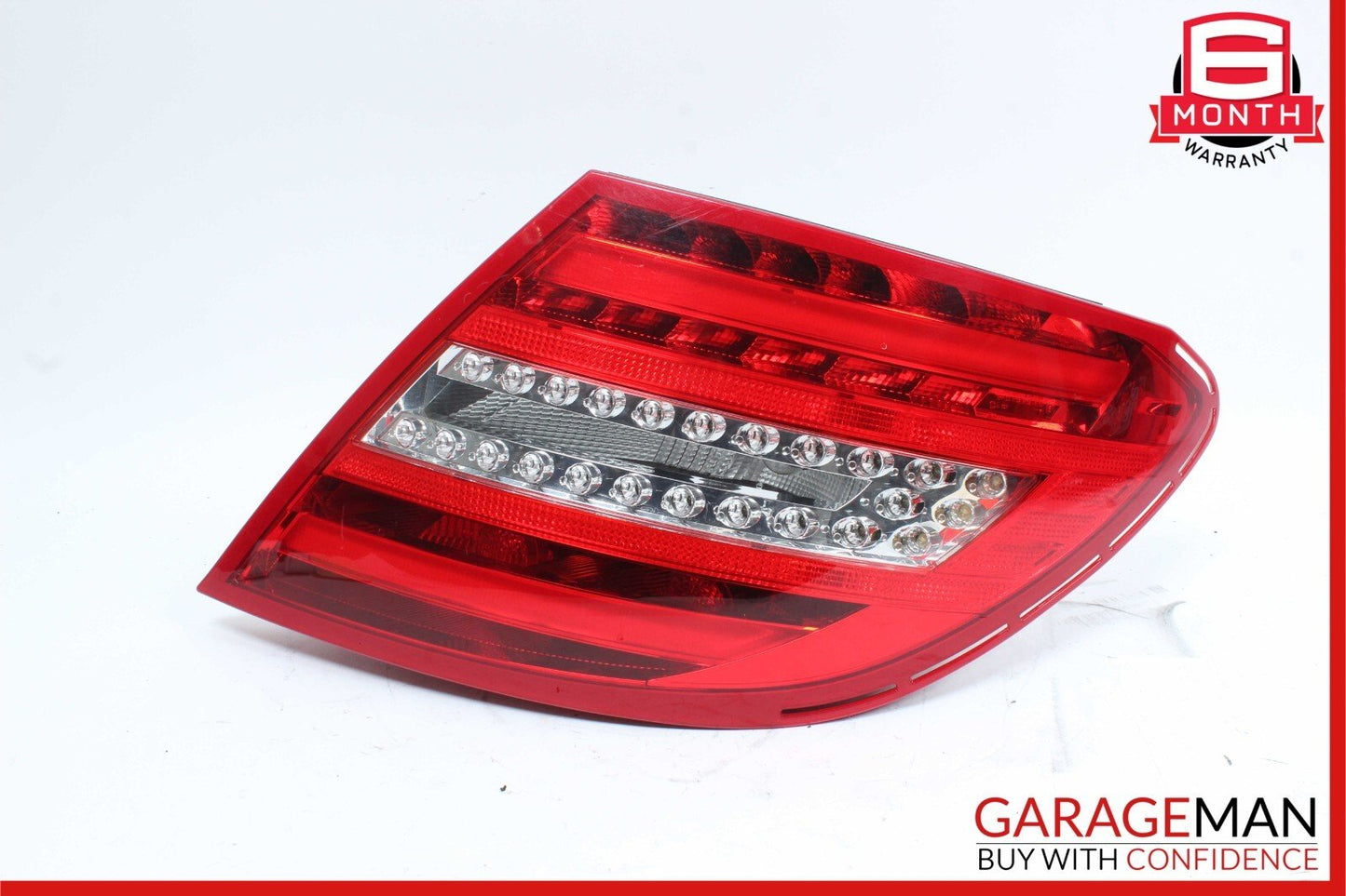 12-14 Mercedes W204 C350 C250 C300 Rear Right Passenger Side Tail Light Lamp LED