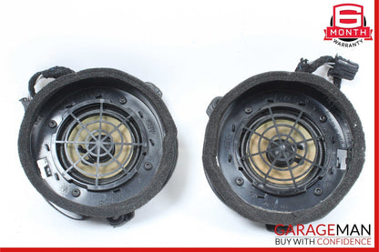 00-03 Mercedes W210 E320 E430 E55 AMG Rear Right & Left Door Audio Speakers Set