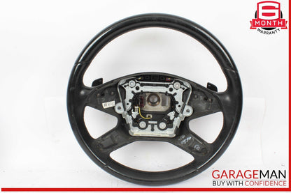 10-13 Mercedes W212 E350 Wagon Steering Wheel w/ Paddle Shifters Black OEM