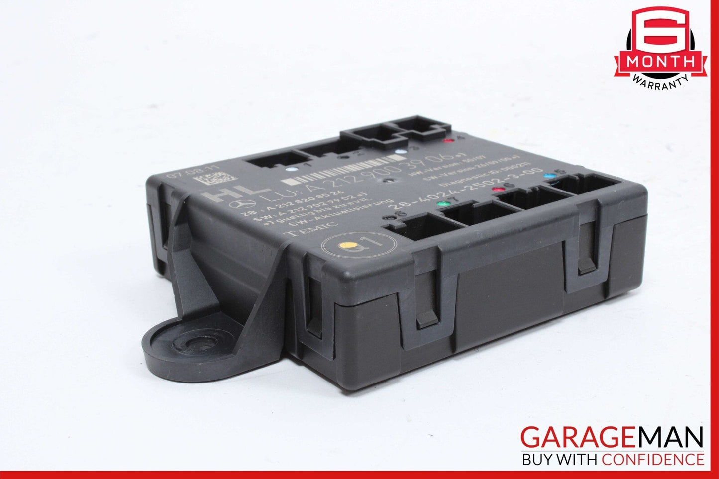 08-18 Mercedes W204 C250 C300 CLS550 Rear Left Side Door Control Module OEM