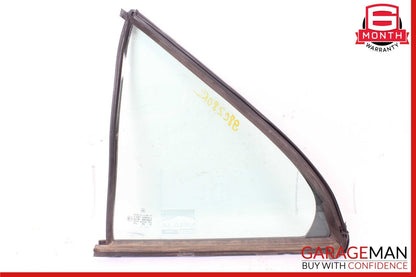 94-00 Mercedes W202 C230 Rear Left Passenger Side Door Quarter Window Glass OEM