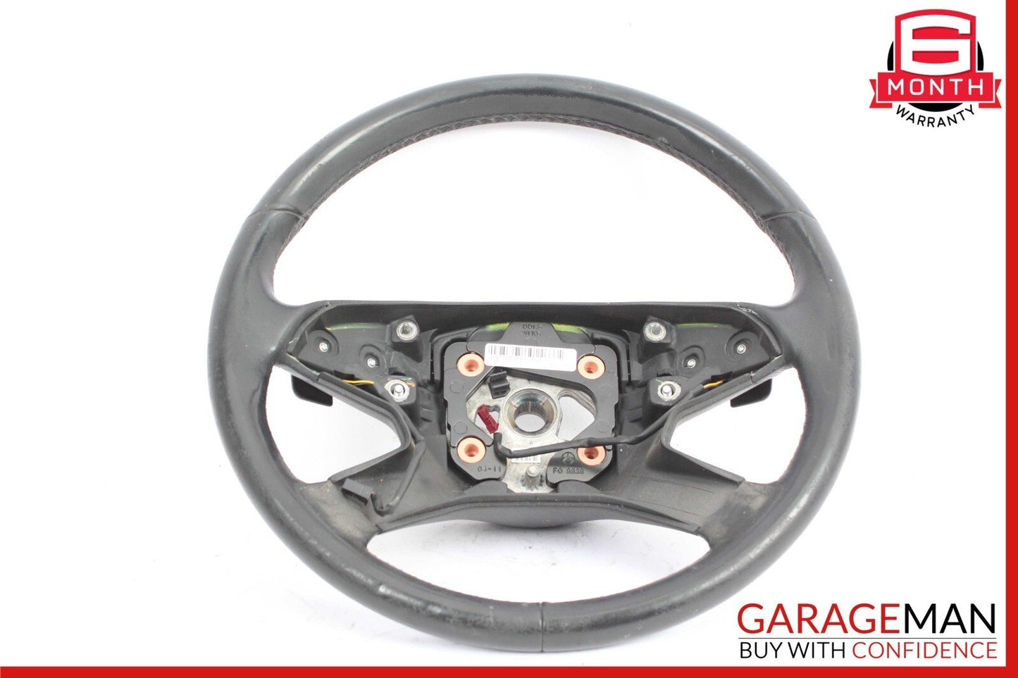 09-13 Mercedes X164 GL450 Driver Steering Wheel Black w/ Paddle Shifters OEM