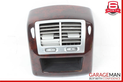 07-13 Mercedes W221 S400 Rear Center Console AC A/C Air Vent Trim 2216801639 OEM
