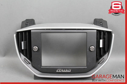 14-17 Maserati Ghibli Center Dash Display Surround A/C Air Vent Trim Assembly
