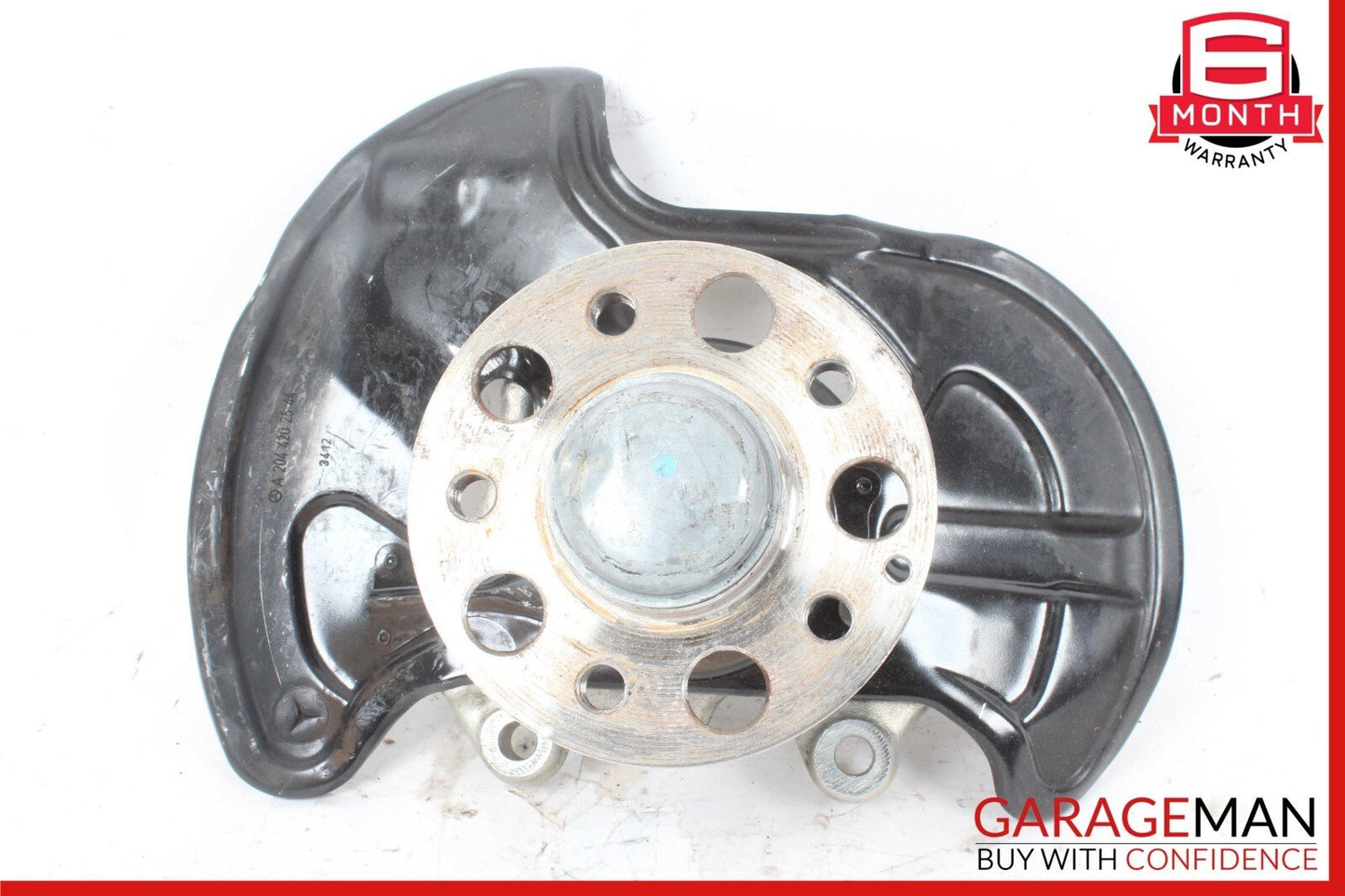 08-20 Mercedes W204 C300 SLK250 Front Left Side Spindle Knuckle Hub Bearing OEM