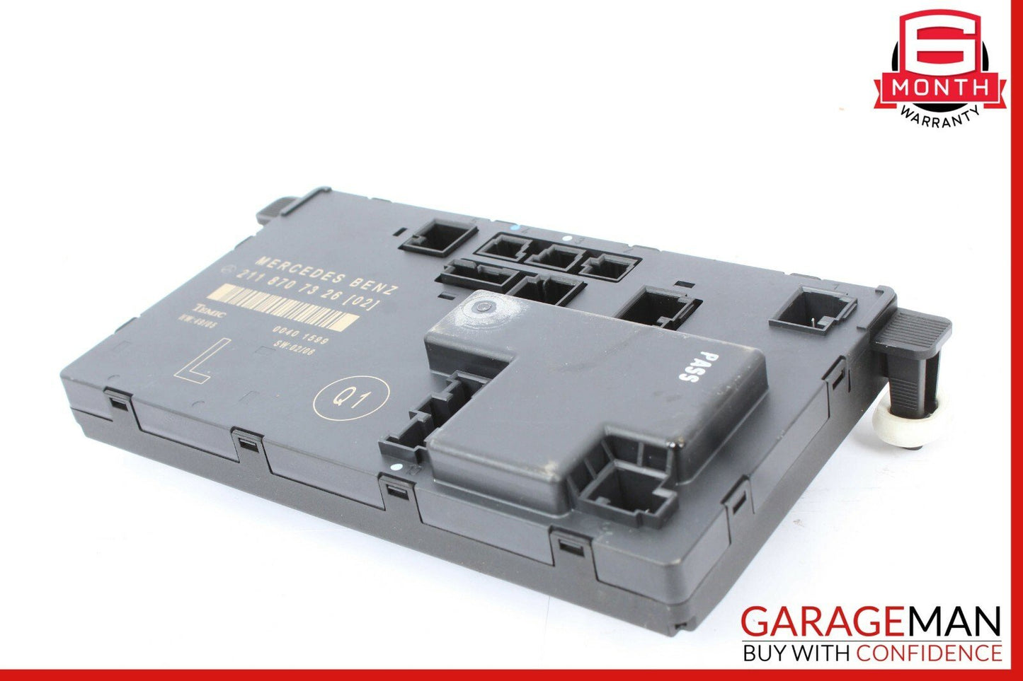 03-09 Mercedes W211 E350 E63 AMG Front Left Driver Side Door Control Module Unit