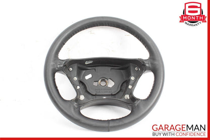 03-09 Mercedes R230 SL500 CLK350 Driver 4 Spoke Steering Wheel Black