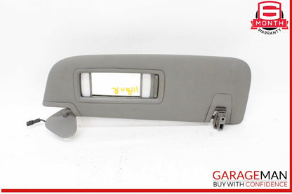 10-16 Porsche Panamera 970 Front Right Side Sunvisor Sun Visor Gray OEM
