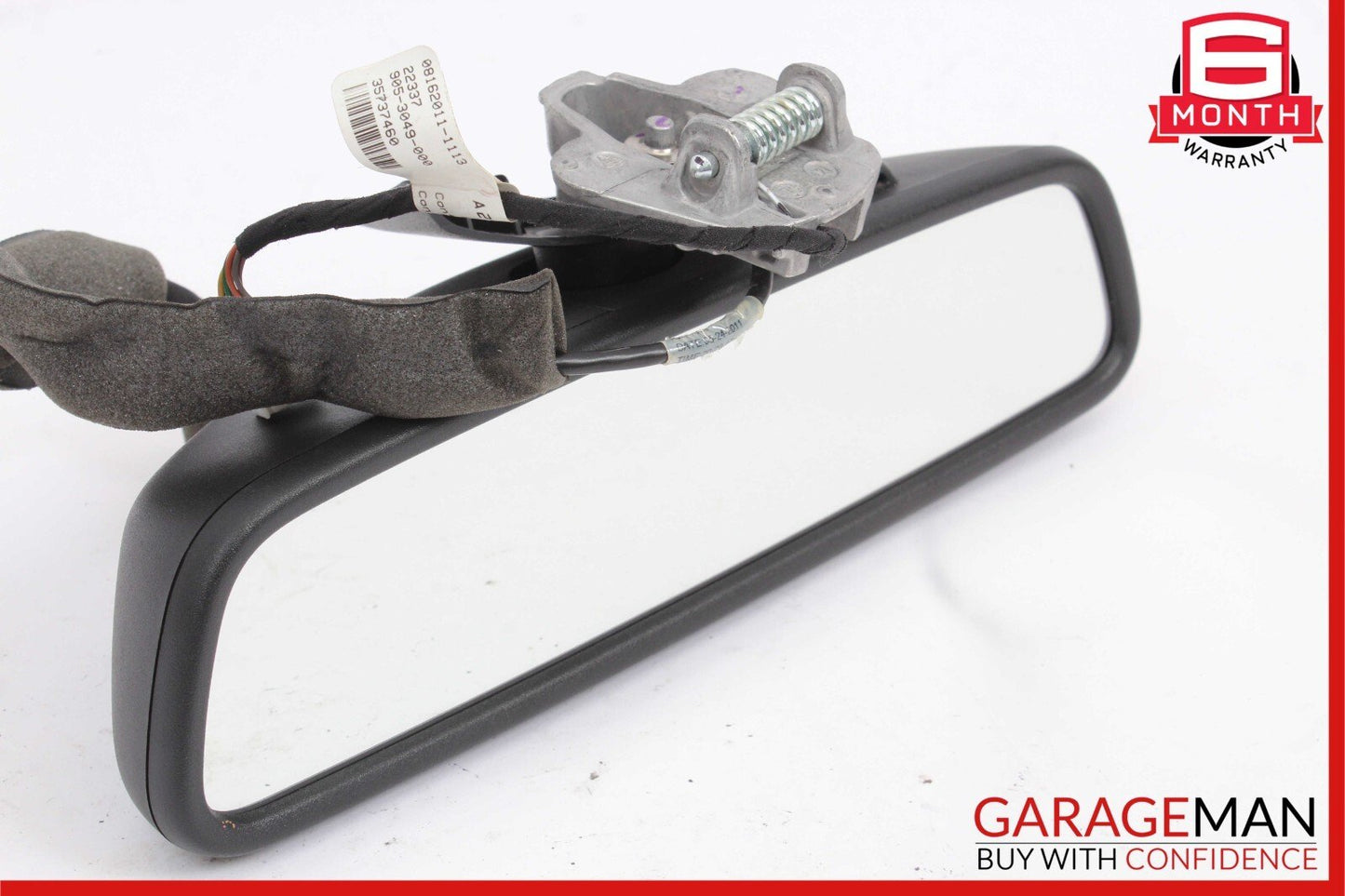 08-14 Mercedes W204 C300 C250 C63 AMG Top Upper Rear View Mirror Assembly Black