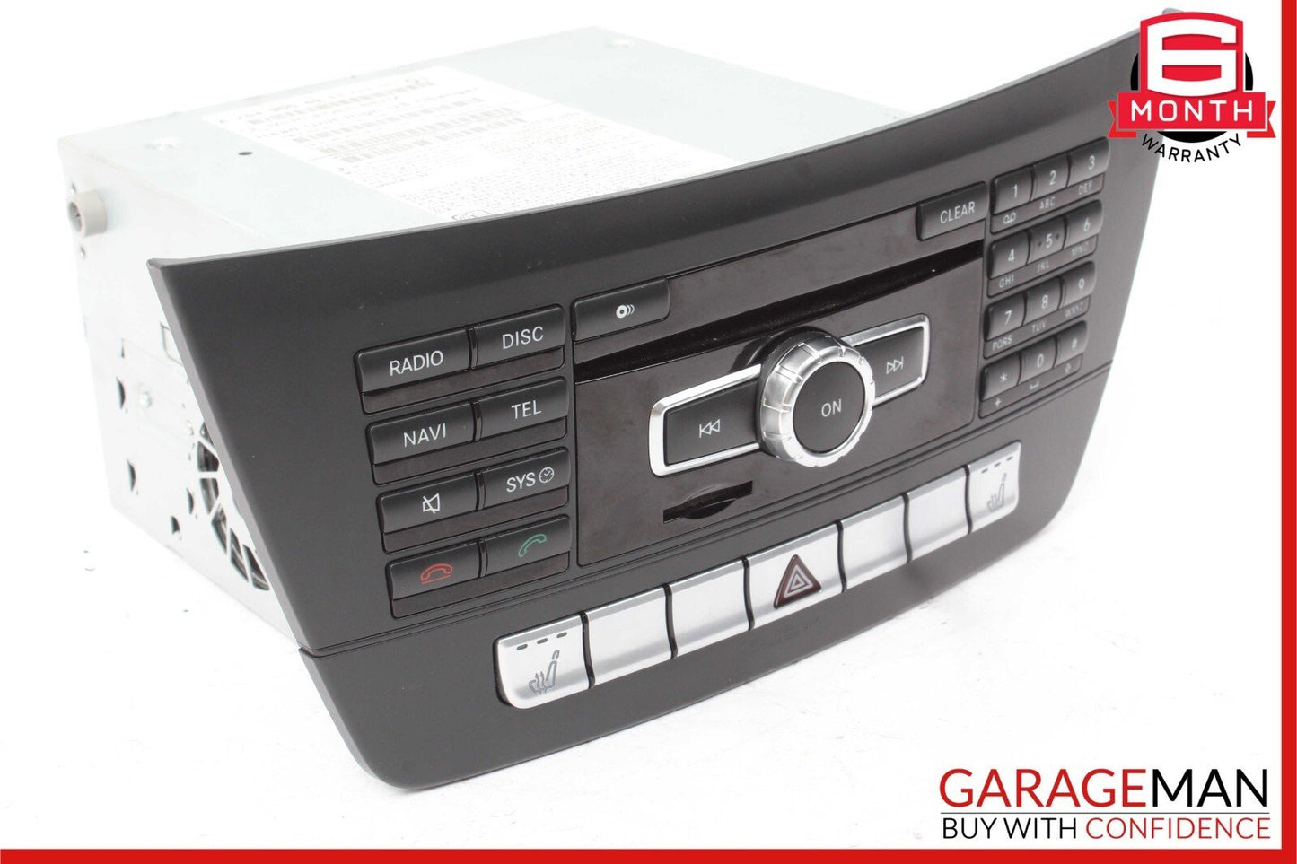 12-14 Mercedes W204 C250 C350 Stereo Radio AM FM Receiver Command Head Unit OEM