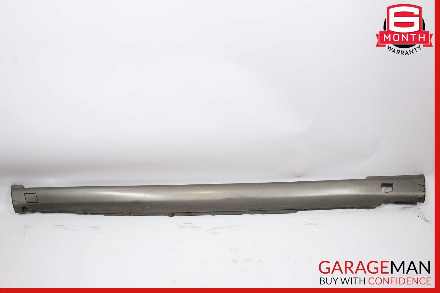 86-91 Mercedes W126 420SEL 560SEL Right Passenger Side Skirt Rocker Panel Silver