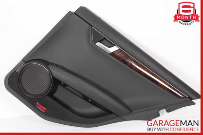 08-14 Mercedes W204 C250 Sedan Rear Right Side Interior Door Panel Black OEM