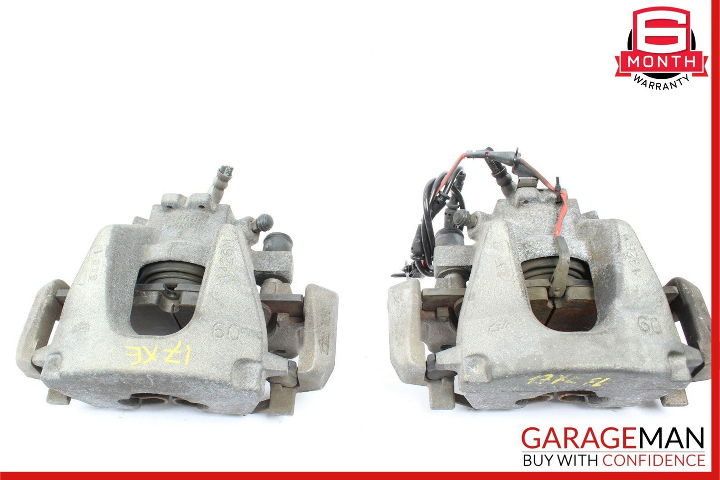 17-19 Jaguar XE 2.0L Front Right & Left Side Brake Calipers Set of 2 Pc OEM