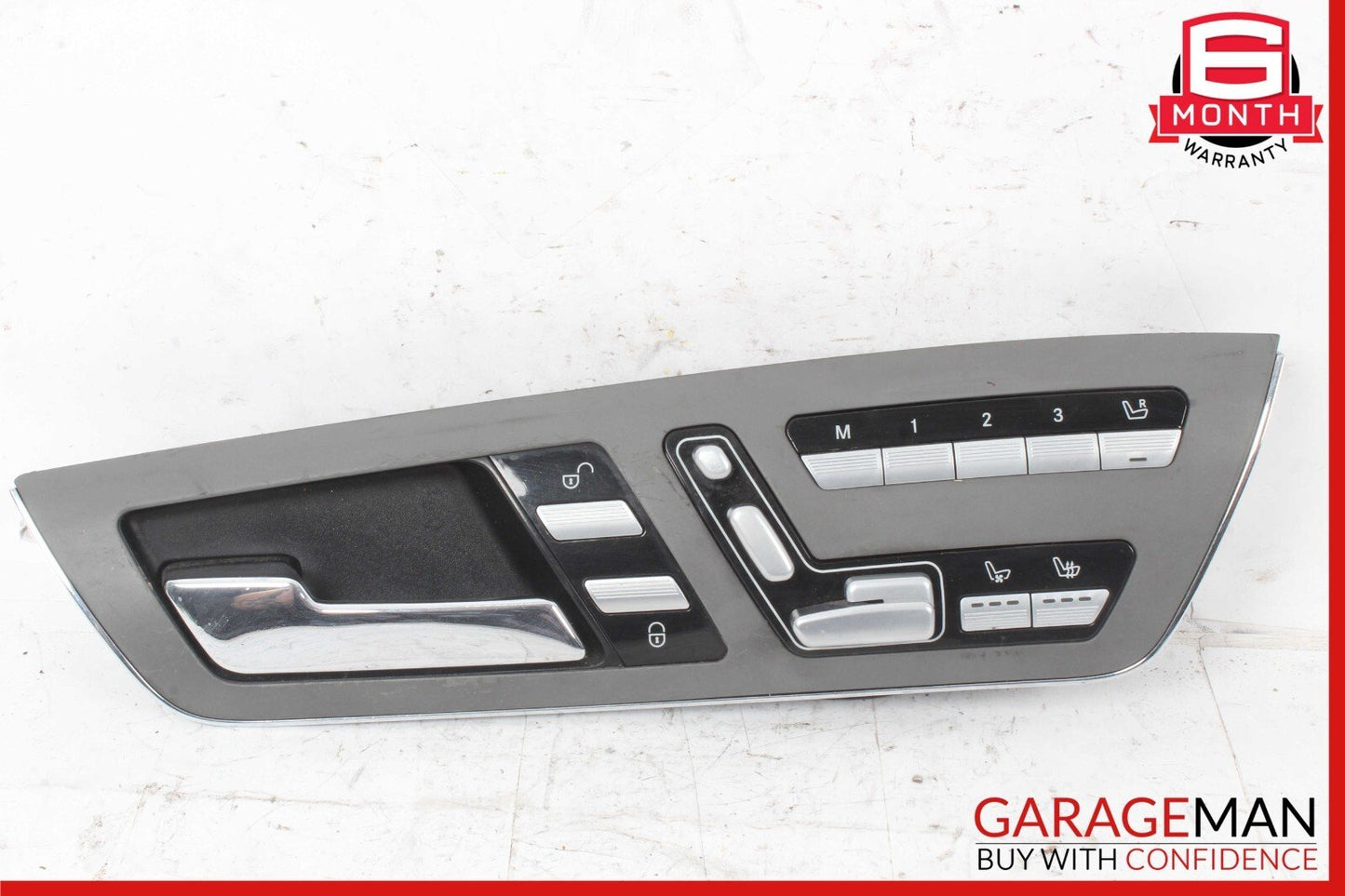 07-14 Mercedes W221 S550 CL600 Front Left Seat Control Memory Switch Trim Assy
