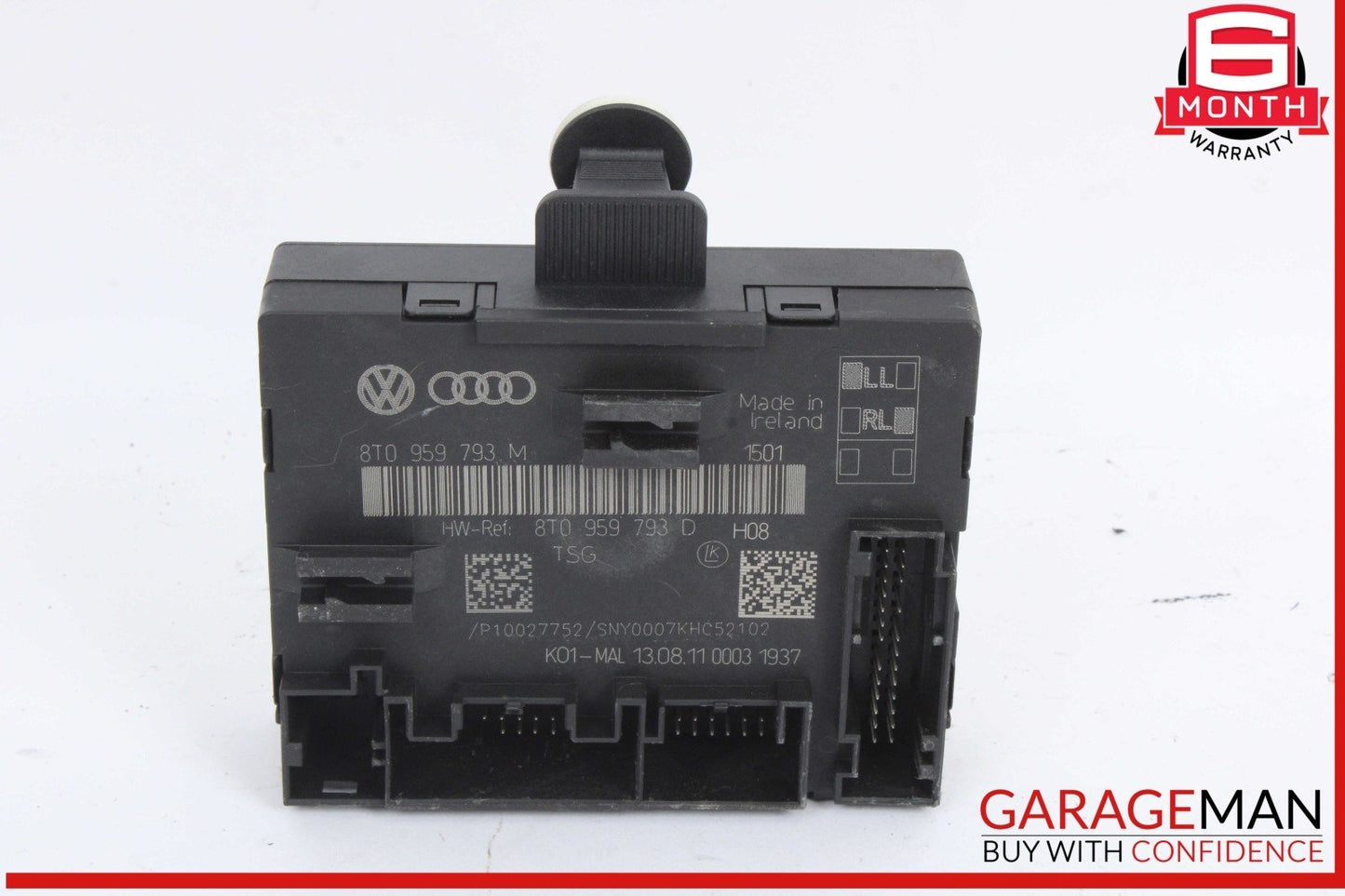 09-12 Audi S5 S4 Front Left Driver Side Door Control Module Unit 8T0959793M OEM