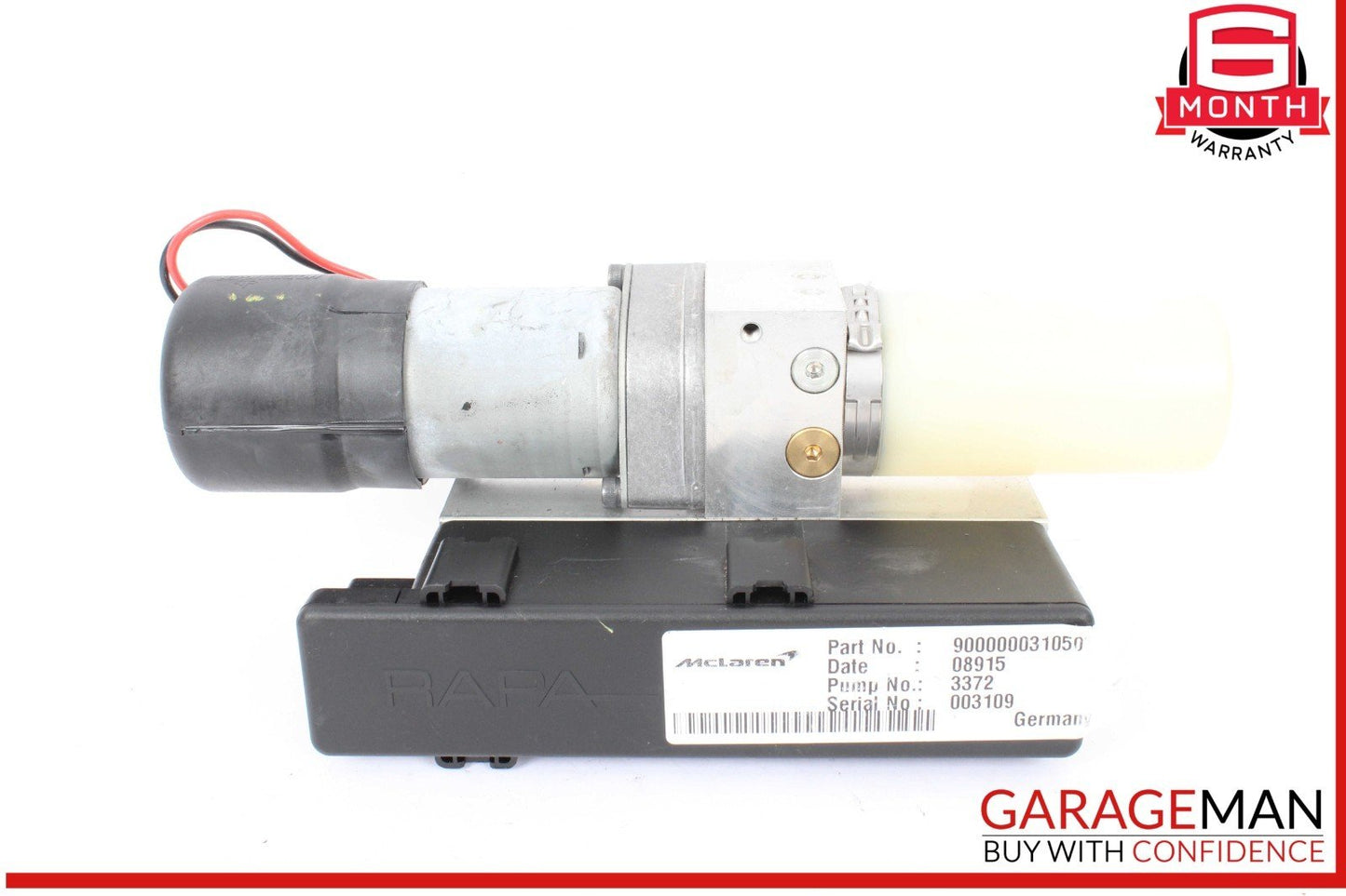 13-17 McLaren MP4-12C 650S Spider Convertible Roof Top Hydraulic Pump OEM