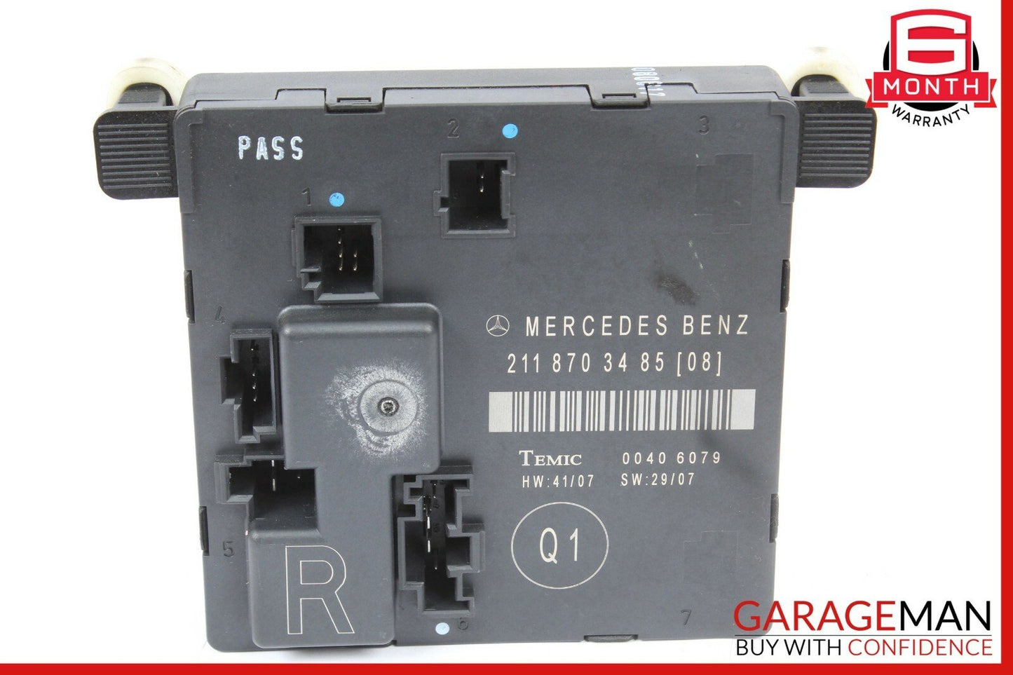 07-09 Mercedes W211 E350 E550 Rear Right Passenger Side Door Control Module OEM