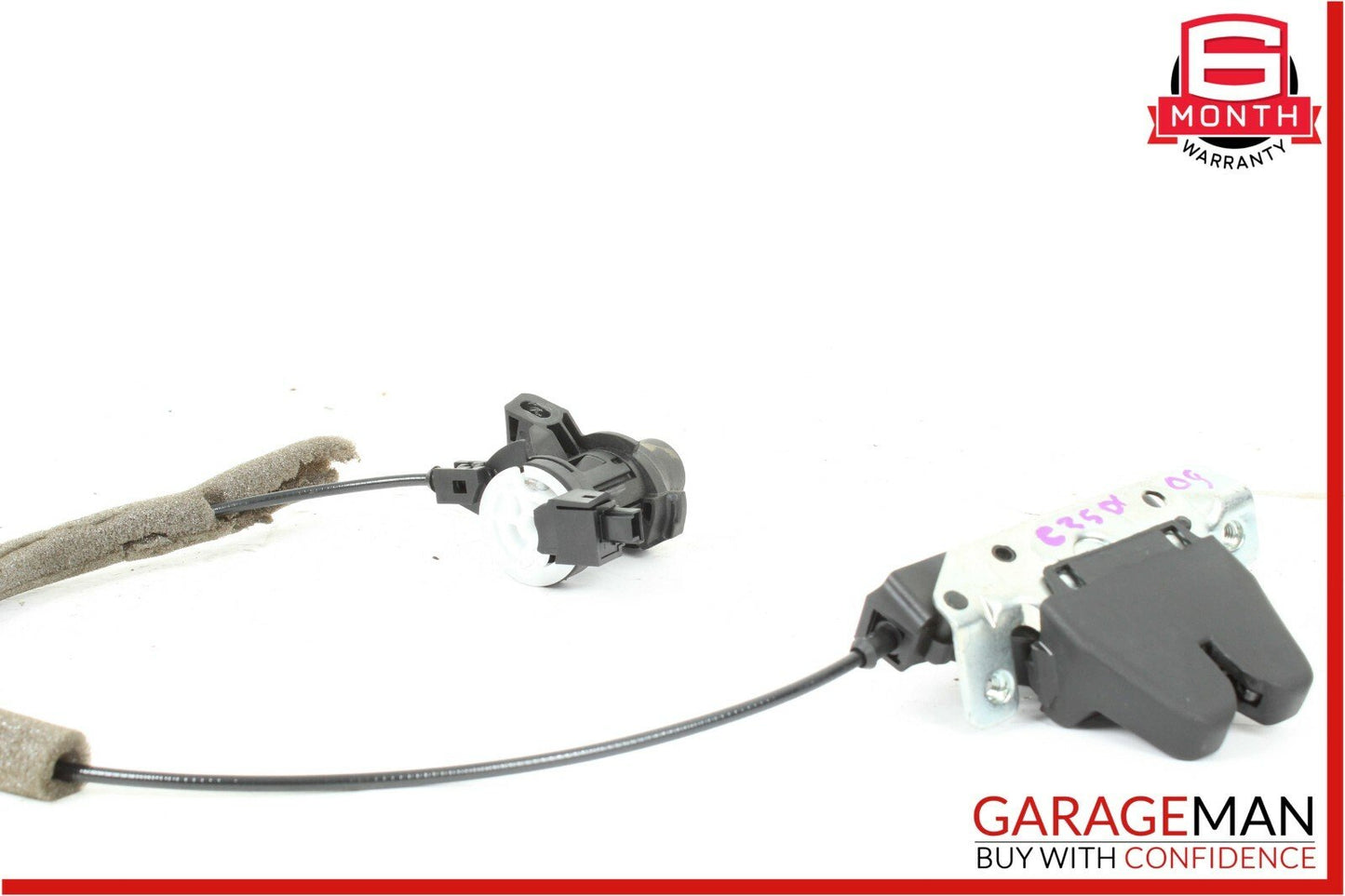 08-15 Mercedes W204 C350 Trunk Lid Lock Latch Actuator w/ Cylinder Mechanism OEM