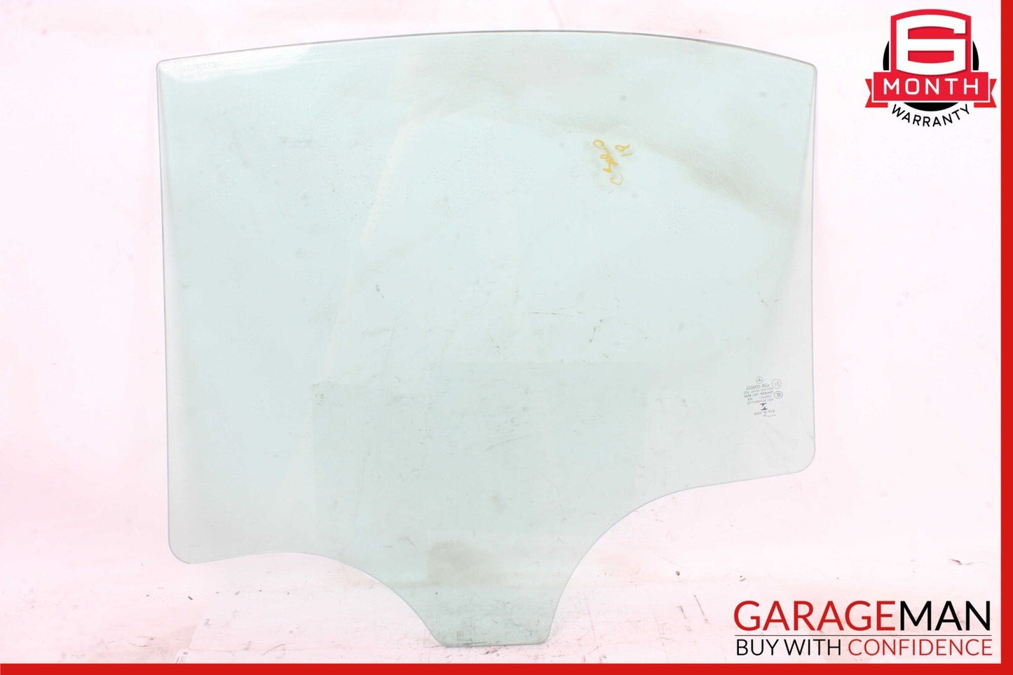 15-20 Mercedes W205 C300 C350e C400 Rear Right Side Door Window Glass Clear