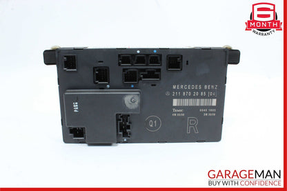03-09 Mercedes W211 E320 E500 E550 Front Right Side Door Control Module Unit