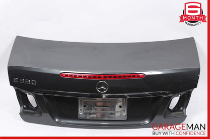 10-13 Mercedes W207 E350 Coupe Rear Trunk Lid Deck Shell Panel Tenorite Grey