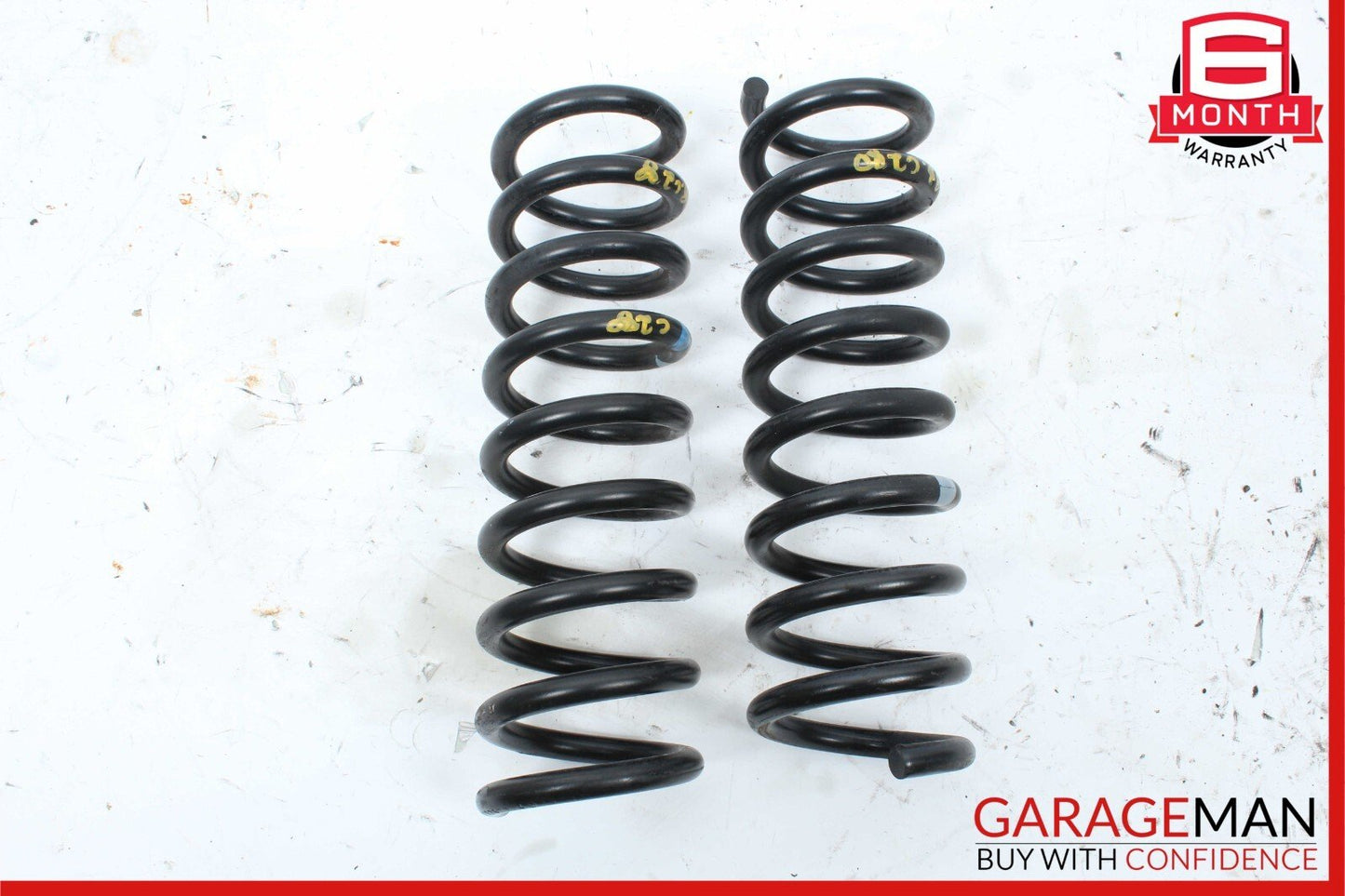 94-00 Mercedes W202 C280 Rear Left & Right Suspension Coil Spring Absorber Set