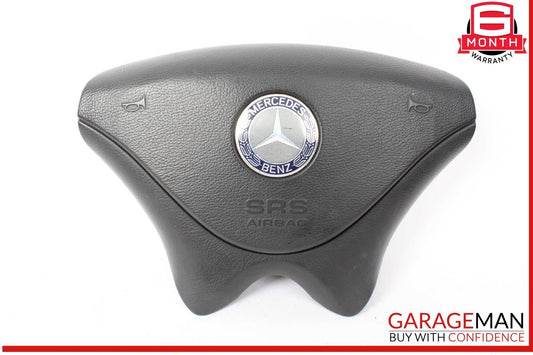 01-04 Mercedes R170 SLK230 SL500 Driver Steering Wheel Air Bag Airbag Black OEM