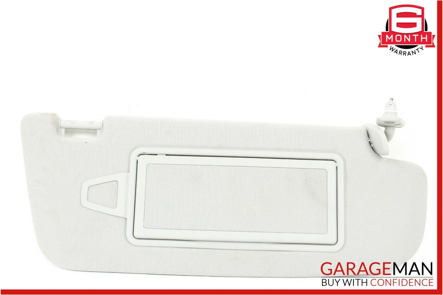07-13 Mercedes S550 CL550 Front Right Sun Visor Sunvisor Shade Cover Grey Suede