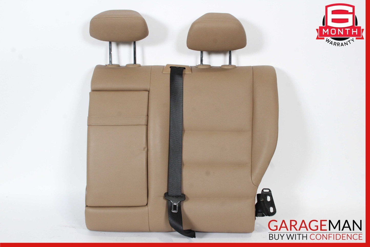 08-14 Mercedes W204 C300 C350 Sedan Rear Left Seat Cushion Upper Top Brown