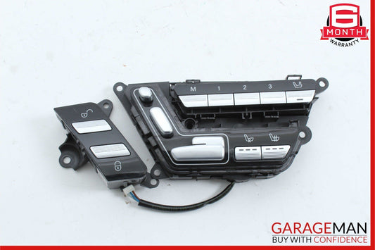 07-13 Mercedes W221 S63 AMG Front Left Side Seat Control Switch Set Assembly OEM