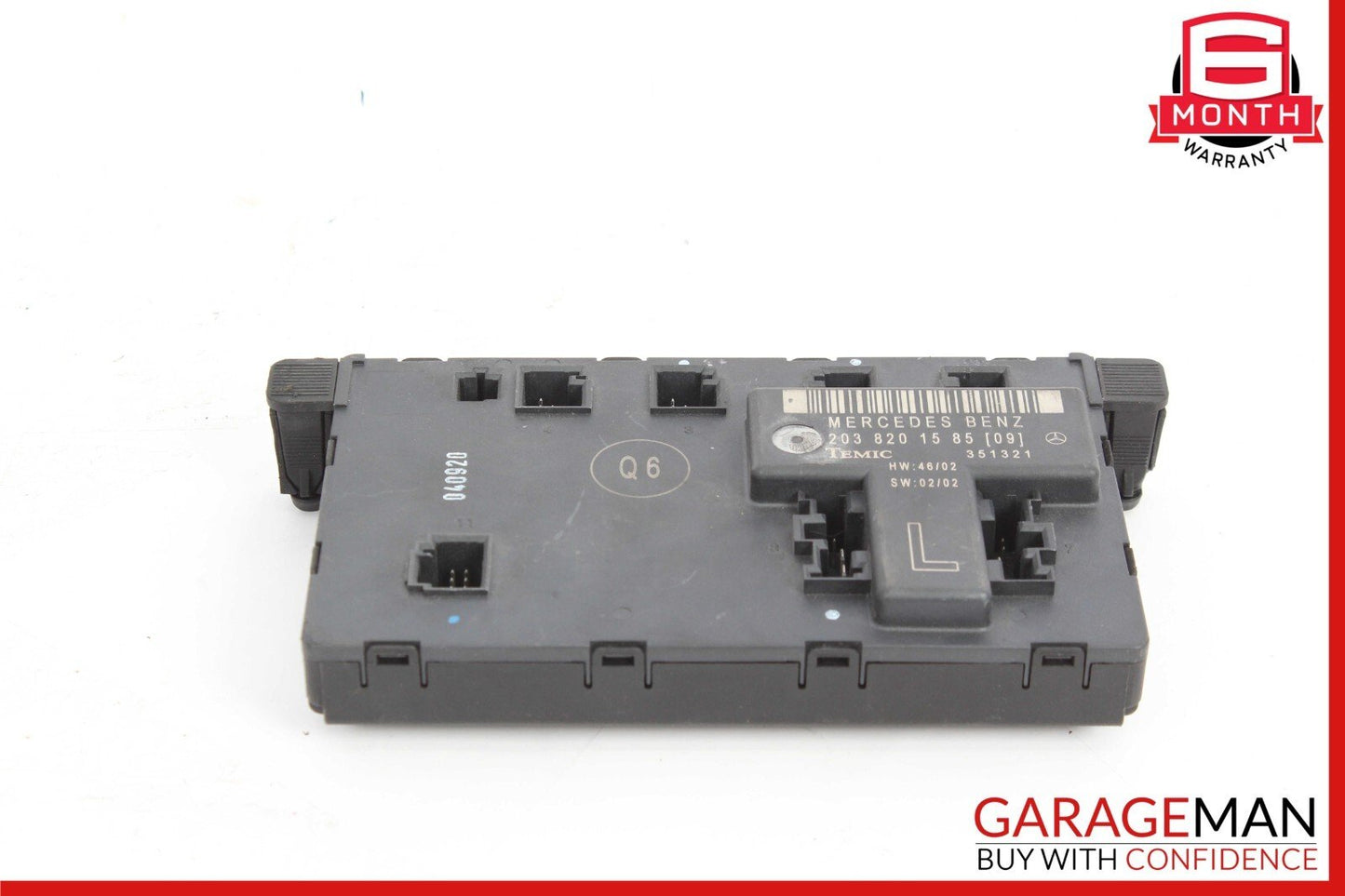 01-07 Mercedes W203 C230 C280 C320 C55 AMG Front Left Door Control Module Unit