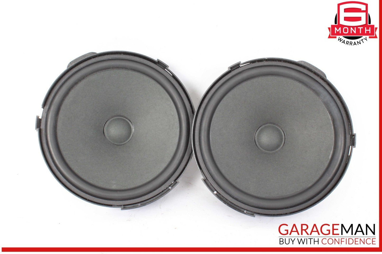 08-14 Mercedes W204 C250 C300 Rear Right & Left Side Door Sound Speakers Set OEM