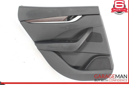 17-20 Maserati Levante M161 Interior Door Panel Rear Left Driver Side OEM