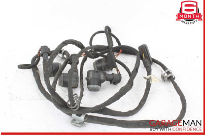13-16 Mercedes X166 GL450 GL550 Rear Park Parking Sensor PDC Set of 4 w/ Harness
