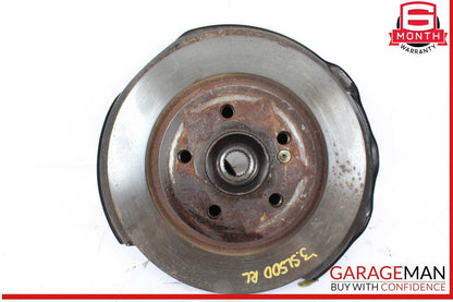 03-12 Mercedes R230 SL500 Rear Left Side Spindle Knuckle Hub w/ Rotor Disc OEM