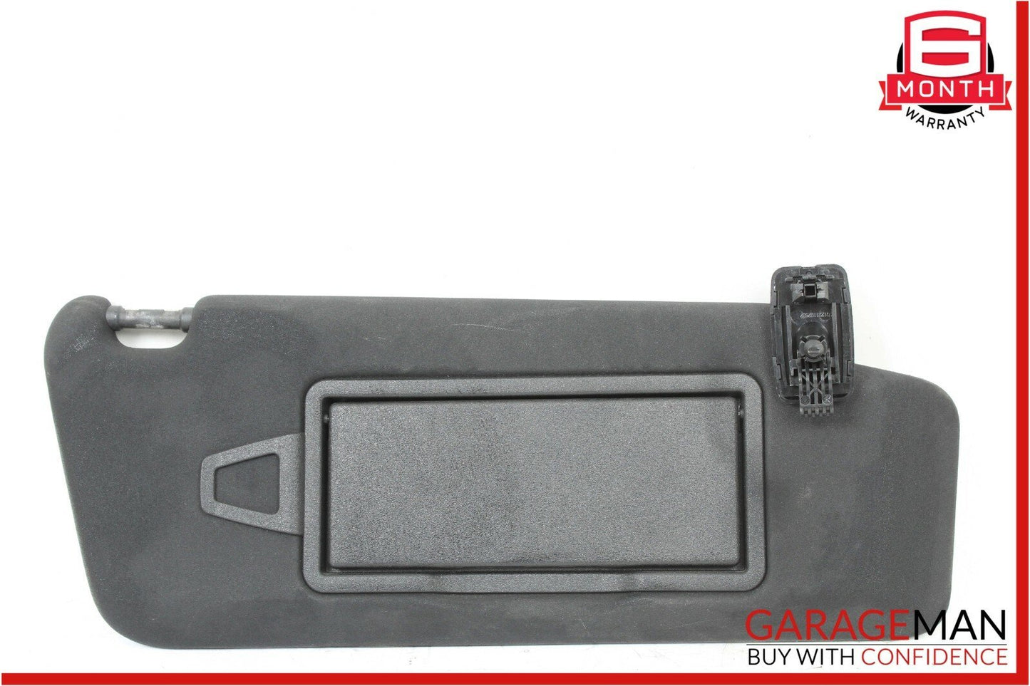 08-14 Mercedes W204 C300 Front Right Side Sun Visor Sunvisor Shade Cover OEM